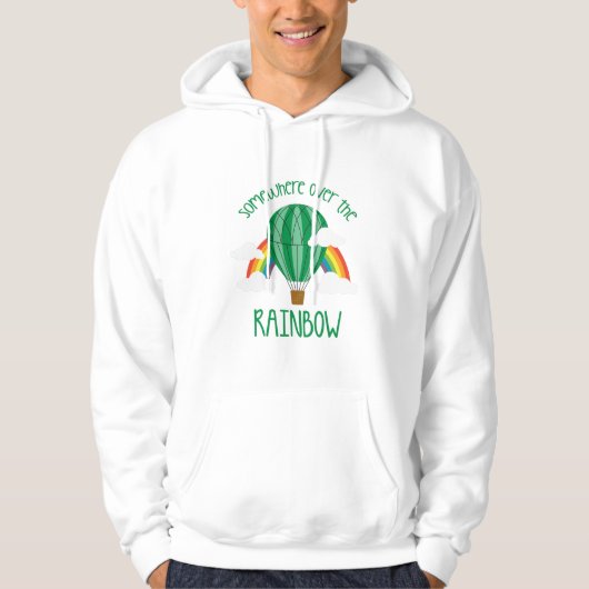 Über dem Regenbogen Hoodie (Vorderseite)