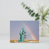Über dem Regenbogen in Gloucester Postkarte (Stehend Vorderseite)