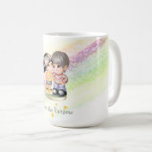 Über dem Regenbogen - Kaffeetasse (VorderseiteRechts)