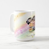 Über dem Regenbogen - Kaffeetasse (Vorderseite Links)