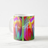 Über dem Regenbogen Kaffeetasse (Vorderseite Links)