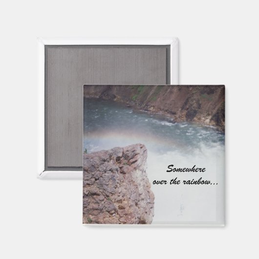 Über dem Regenbogen Magnet (Vorderseite/Rückseite)