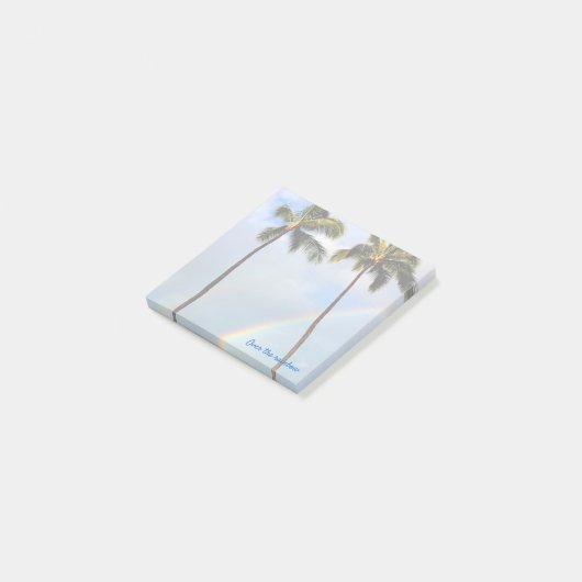 über dem Regenbogen - Posten-Es-Anmerkungen Post-it Klebezettel (angewinkelt)