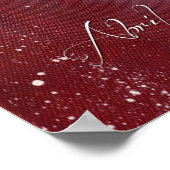 Über dem Regenbogen Poster (Ecke)