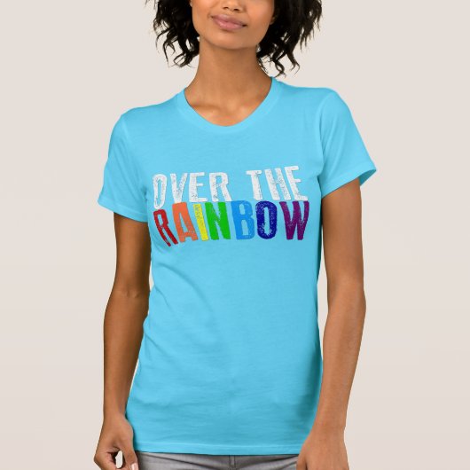 Über dem Regenbogen T-Shirt (Vorderseite)