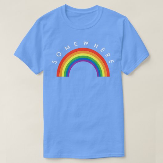 Über dem Regenbogen T-Shirt (Design vorne)