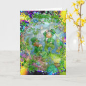 Über dem Regenbogen von Janiece Senn Karte (Gelbe Blume)