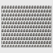 ÜBER DEM RIVER Finnisches Lapphund Packpapier (Flach)