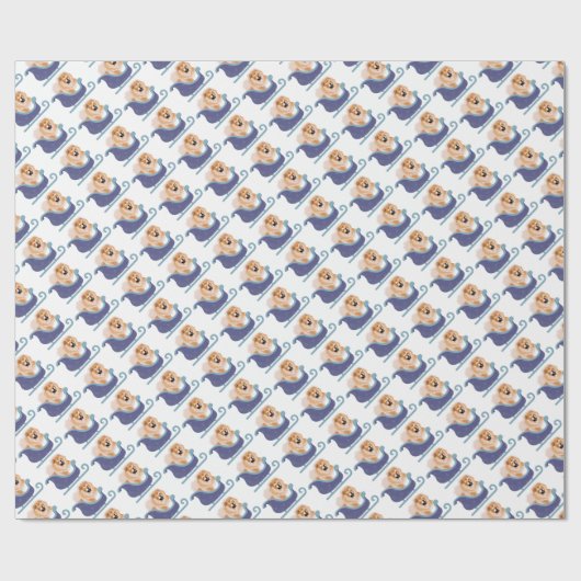 ÜBER DEM RIVER Red Chow Packpapier (Flach)