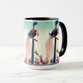 Über dem ruhigen Morgen Tasse (VorderseiteRechts)