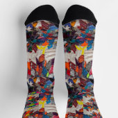 Über dem See. Socken (Oben)