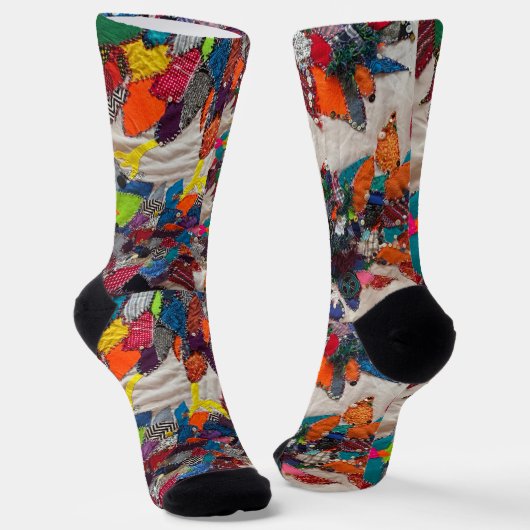 Über dem See. Socken (Gewinkelt)