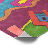 "Über dem Sturm" 24x18 Poster (Ecke)