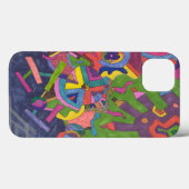 "Über dem Sturm" Abstrakte Kunst Case-Mate iPhone Hülle (Rückseite (Horizontal))