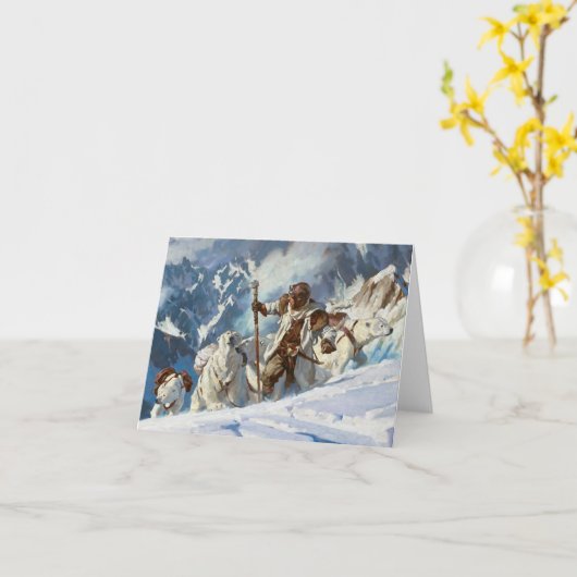 Über dem Timberline Karte (Gelbe Blume)