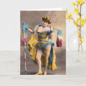 Über dem Top Patriotic Karte (Gelbe Blume)