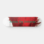 Über dem Universum Skateboard (Horizontal)