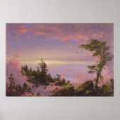 Über dem Wolkenplakat Poster (Vorne)