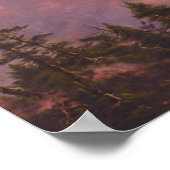 Über dem Wolkenplakat Poster (Ecke)