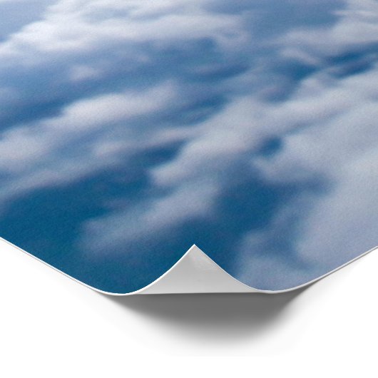 Über dem Wolkensommer Poster (Ecke)