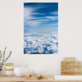 Über dem Wolkensommer Poster (Küche)