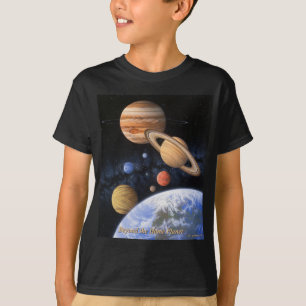 Über dem Zuhause-Planeten-Shirt hinaus T-Shirt