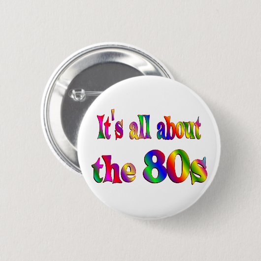 Über den 80er button (Vorne & Hinten)