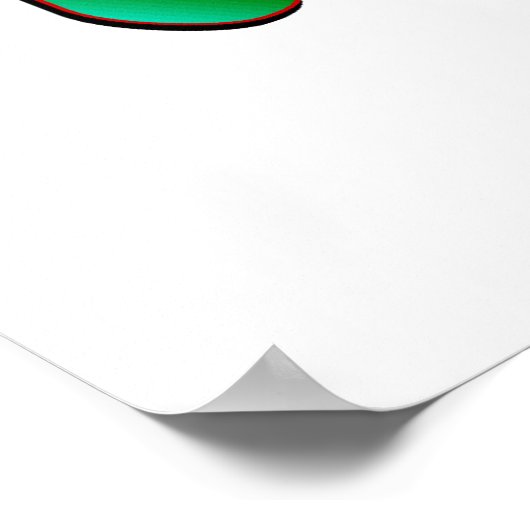 Über den 80er poster (Ecke)