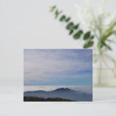 Über den Bergen Postkarte (Stehend Vorderseite)