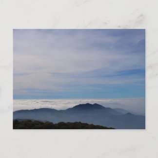 Über den Bergen Postkarte
