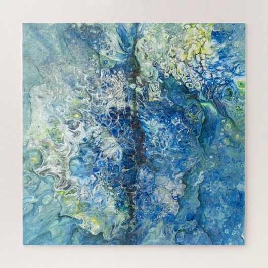 Über den Bergen über dem Meer Puzzle (Horizontal)