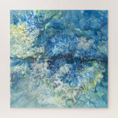 Über den Bergen über dem Meer Puzzle (Vertikal)