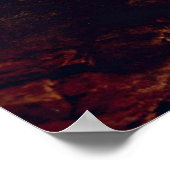 Über den Brook von Joseph William Turner Poster (Ecke)