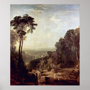 Über den Brook von Joseph William Turner Poster