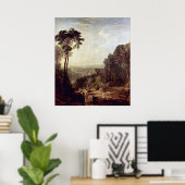 Über den Brook von Joseph William Turner Poster (Heimbüro)
