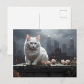 über den Dächern New Yorks Postkarte (Vorne/Hinten)