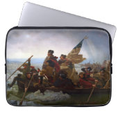 Über den Delaware River, George Washington Laptopschutzhülle (Vorderseite)