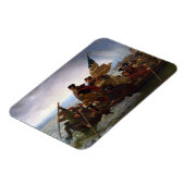 Über den Delaware River, George Washington Magnet (Linke Seite)