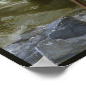 Über den Delaware River, George Washington Poster (Ecke)