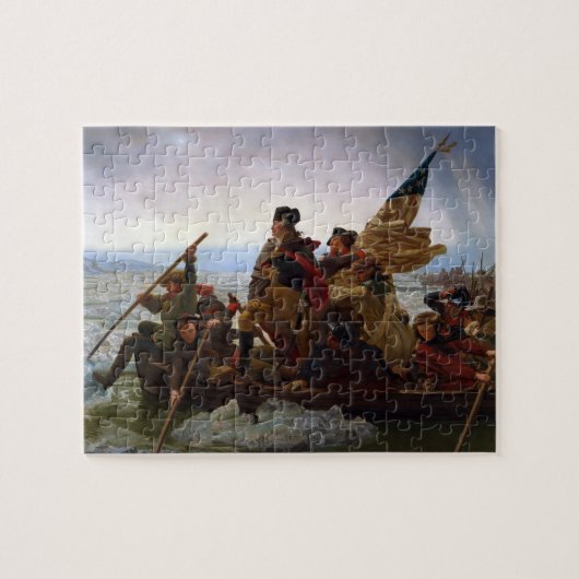 Über den Delaware River, George Washington Puzzle (Horizontal)