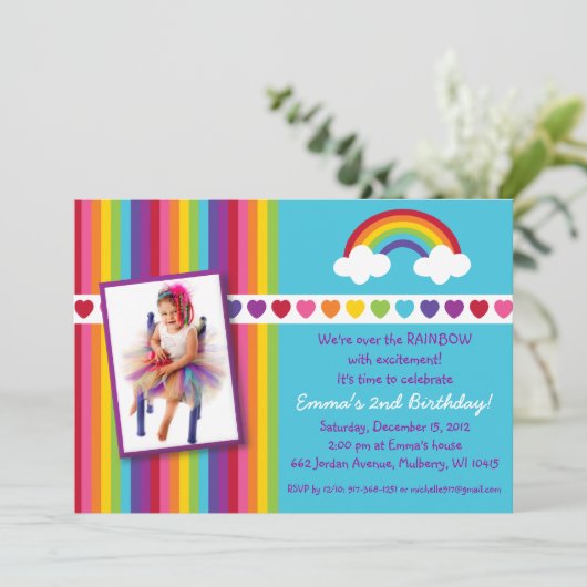 Über den einladung (Stehend Vorderseite)