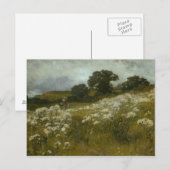 Über den Feldern Postkarte (Vorne/Hinten)