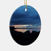 Über den Felsen hinaus Keramik Ornament (Rechts)