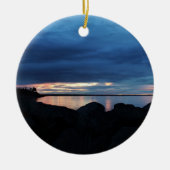 Über den Felsen hinaus Keramik Ornament (Vorne)