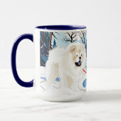 ÜBER DEN FLUSS Cream Chow Tasse (Links)