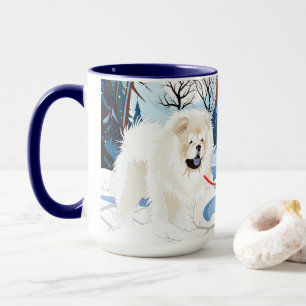 ÜBER DEN FLUSS Cream Chow Tasse