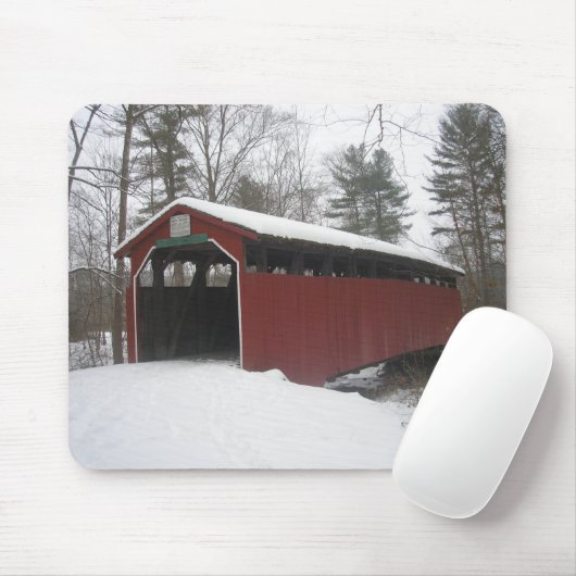 "Über den Fluss und durch den Wald" Mousepad (Mit Mouse)