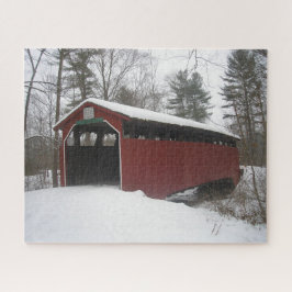 "Über den Fluss und durch den Wald" Puzzle