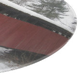 "Über den Fluss und durch den Wald" Schneidebrett (Ecke)