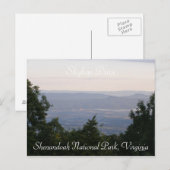 Über den Horizont Postkarte (Vorne/Hinten)